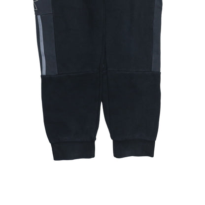 adidas Men's Black Jogger Trousers L Regular Fit Fleece Activewear