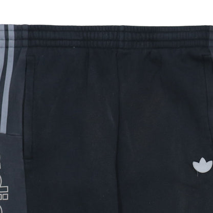 adidas Men's Black Jogger Trousers L Regular Fit Fleece Activewear