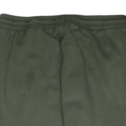 Reebok Men’s Green Jogger Sweatpants L Side Stripe Fleece Activewear