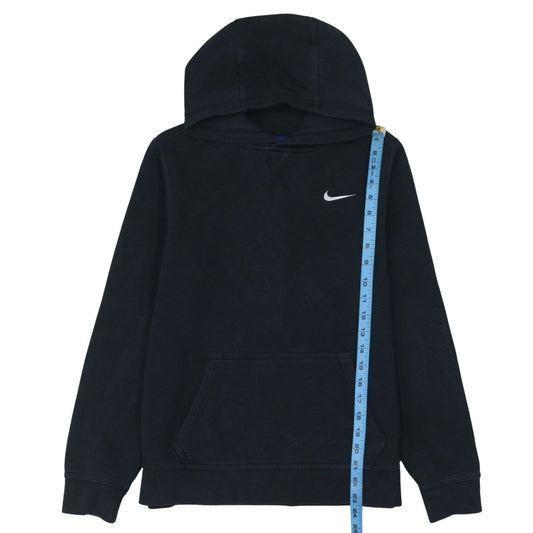 Nike Boys Black Pullover Fleece Hoodie XL 13-15 Years Hooded Sweatshirt