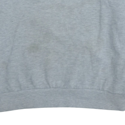 Adidas Men Grey XL Pullover Sweatshirt Crew Neck Sports Top