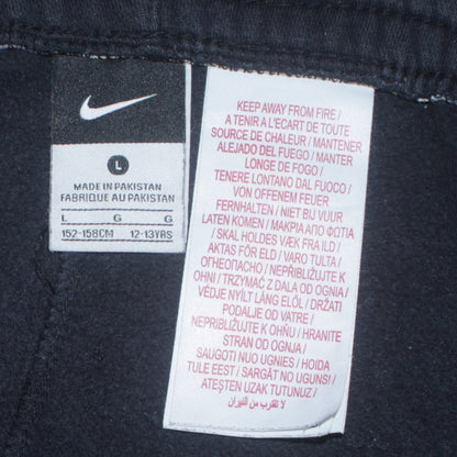 Nike Boys Black Sweatpants Trousers 12-13 Years L Fleece Activewear