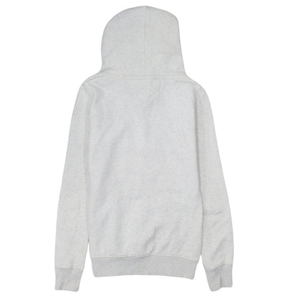 Tommy Hilfiger Men's Grey Pullover Hoodie Size M Embroidered 85 Logo