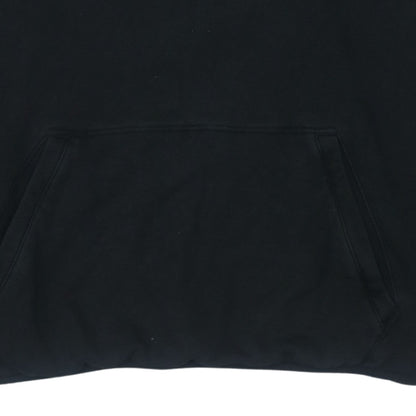 Puma Men's Black Small Pullover Hoodie with Logo and Pockets
