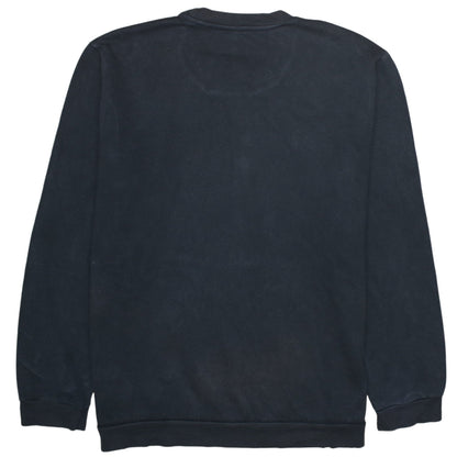 Adidas Men's Black XL Pullover Sweatshirt Crew Neck Fleece