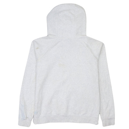 Nike Women’s Grey Pullover Hoodie Medium Cotton Blend Sportswear