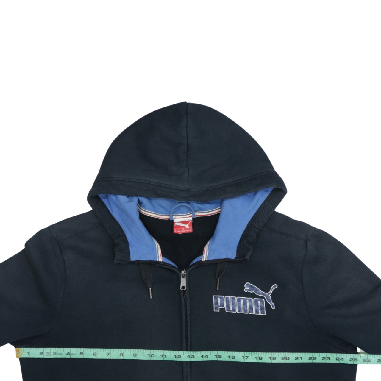 Puma Men's Black XL Full Zip Sports Hoodie Sweatshirt