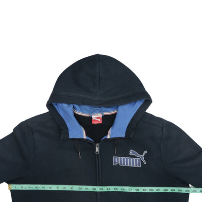 Puma Men's Black XL Full Zip Sports Hoodie Sweatshirt