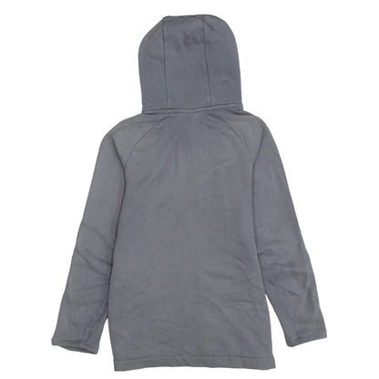 Nike Men's Grey Small 1/2 Zip Hoodie Sweatshirt Regular Fit