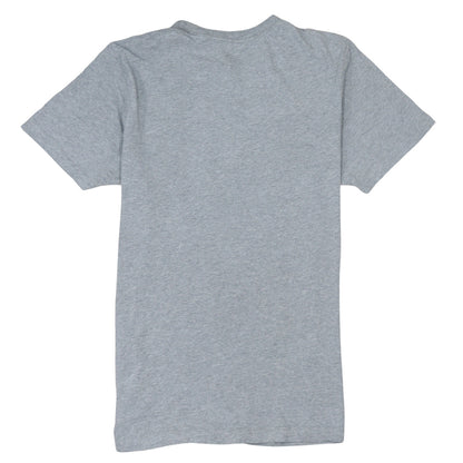 Nike Men's Grey Swoosh Logo Short Sleeve Cotton T-Shirt Size S