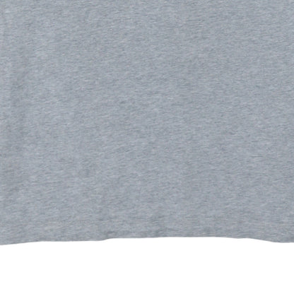 Nike Men's Grey Swoosh Logo Short Sleeve Cotton T-Shirt Size S