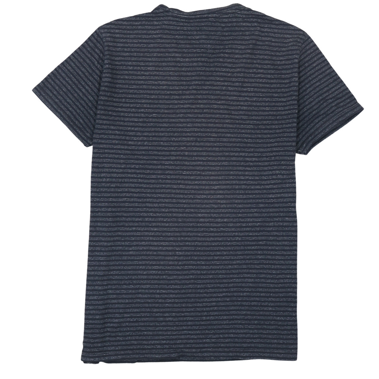 Tommy Hilfiger Men Blue Striped Crew Neck Cotton T-Shirt XL