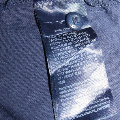 Tommy Jeans Men's Blue Cotton Polo Shirt Size L Classic Fit
