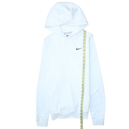 Nike Mens White XS Pullover Hoodie Fleece Sportswear Sweatshirt