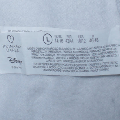 Disney Womens Grey Mickey Mouse Hoodie Size L 14/16 Primark Cares