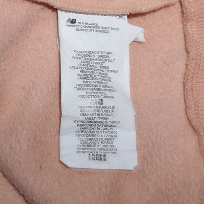 New Balance Men Beige Crew Neck Pullover Sweatshirt M