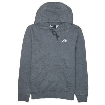 Nike Men's Grey Pullover Hoodie Small Regular Fit Fleece