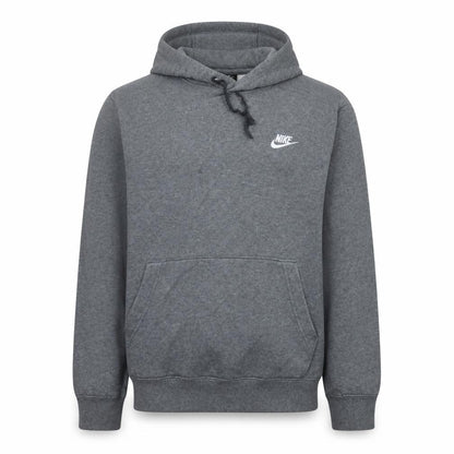 Nike Men's Grey Pullover Hoodie Small Regular Fit Fleece