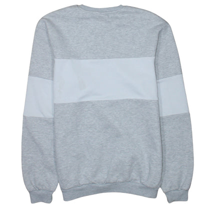 Fila Men's Grey Crew Neck Logo Sweatshirt Size S