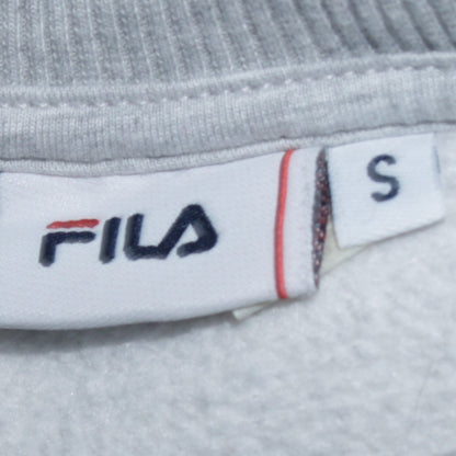 Fila Men's Grey Crew Neck Logo Sweatshirt Size S