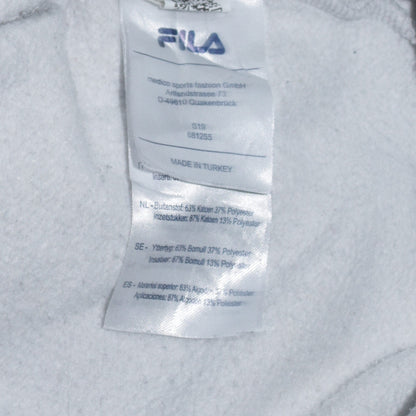 Fila Men's Grey Crew Neck Logo Sweatshirt Size S