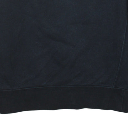 Nike Men's Black Small Crew Neck Fleece Pullover Sweatshirt