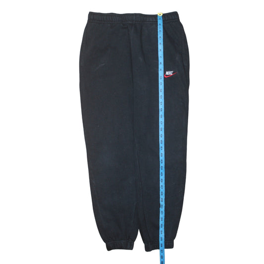 Nike Men’s Black XS Regular Fit Fleece Sweatpants Tapered Leg