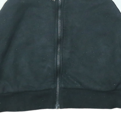 Lacoste Men’s Grey Full Zip Hoodie Size M Colour Block Logo Sweatshirt