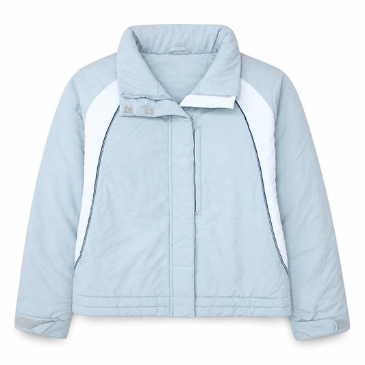 Nike Women's Blue Puffer Jacket Medium Winter Water Resistant