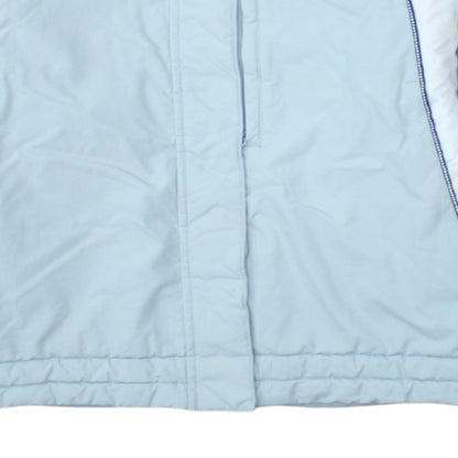 Nike Women's Blue Puffer Jacket Medium Winter Water Resistant