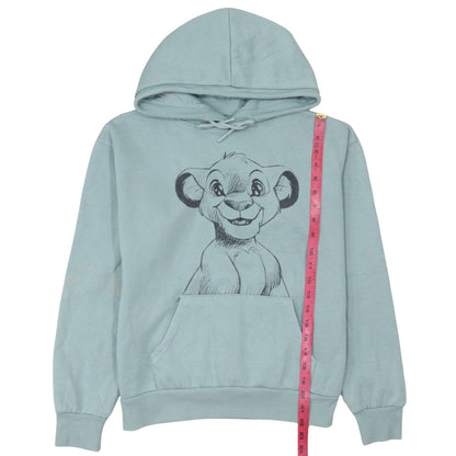 Disney Women Blue Simba Graphic Pullover Hoodie XS