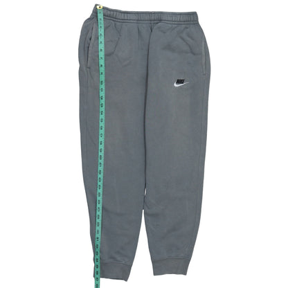 Nike Men's Grey Jogger Sweatpants M Regular Fit Fleece Activewear
