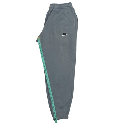 Nike Men's Grey Jogger Sweatpants M Regular Fit Fleece Activewear