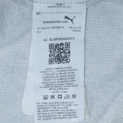 Puma Womens Grey XS Long Sleeve Pullover Sweatshirt Dress