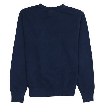 Nike Men Blue Crew Neck Pullover Sweatshirt Size S