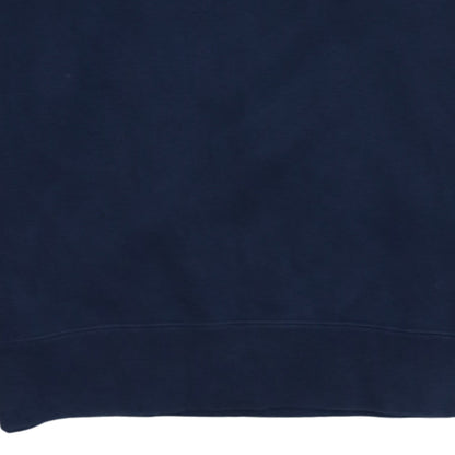 Nike Men Blue Crew Neck Pullover Sweatshirt Size S