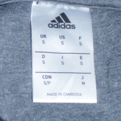 Adidas Men's Black Pullover Hoodie Small Regular Fit Sportswear