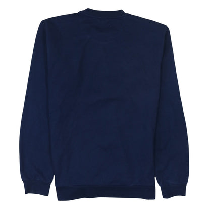 Adidas Men's Blue Crew Neck Pullover Sweatshirt Size S