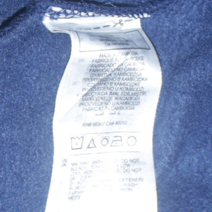 Adidas Men's Blue Crew Neck Pullover Sweatshirt Size S