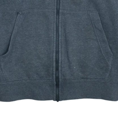 Nike Men's Grey Full Zip Hoodie Size M Regular Fit