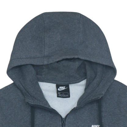 Nike Men's Grey Full Zip Hoodie Size M Regular Fit