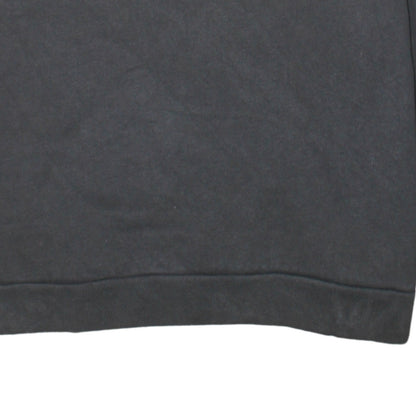 Calvin Klein Jeans Men's Black Logo Sweatshirt L Crew Neck Fleece