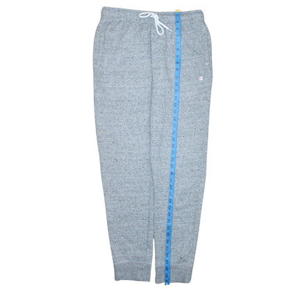 Champion Men's Grey Medium Jogger Sweatpants with Drawstring Waist