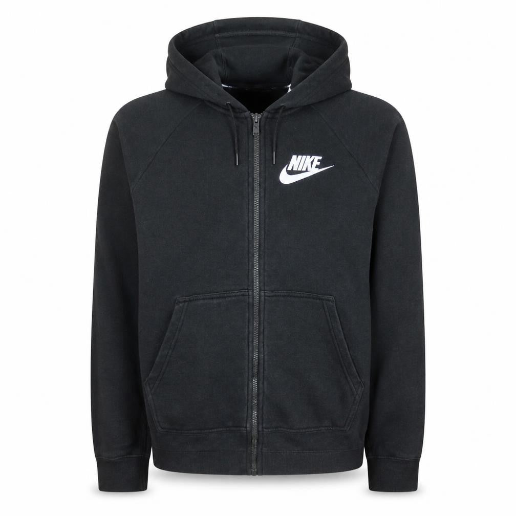 Nike Men's Black Full Zip Hoodie Size S Fleece Sportswear