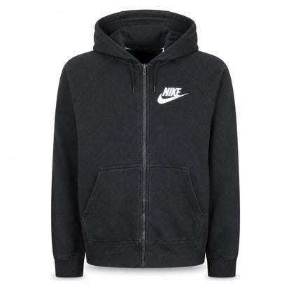 Nike Men's Black Full Zip Hoodie Size S Fleece Sportswear