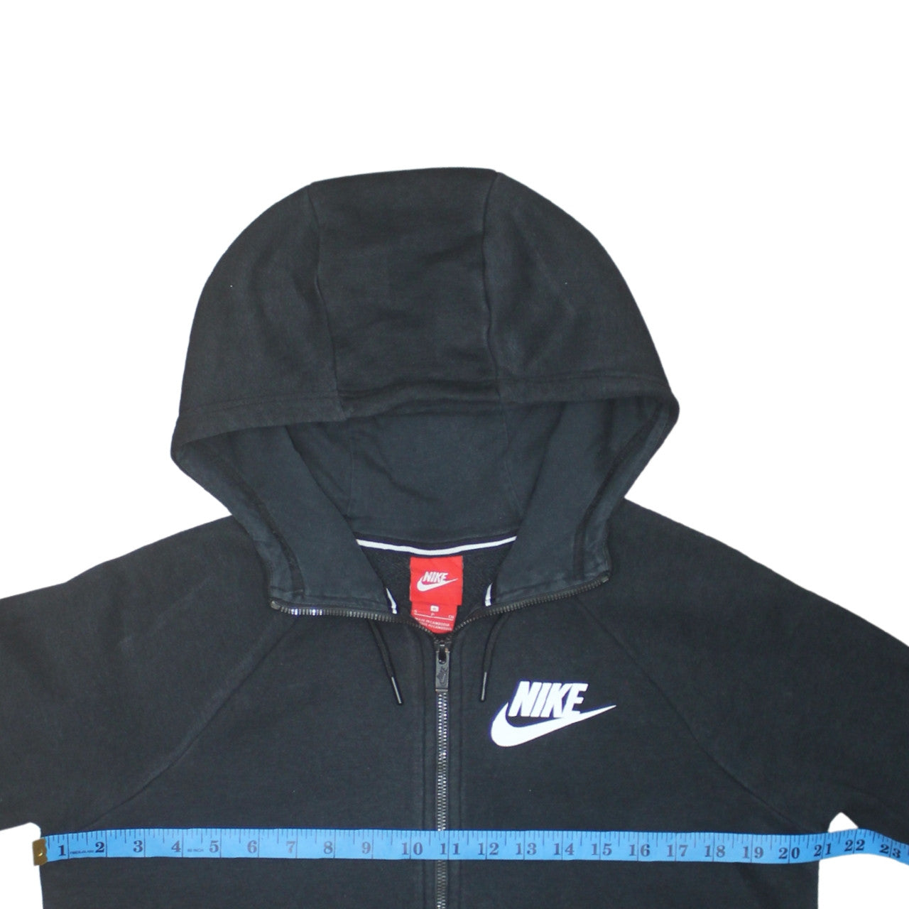 Nike Men's Black Full Zip Hoodie Size S Fleece Sportswear