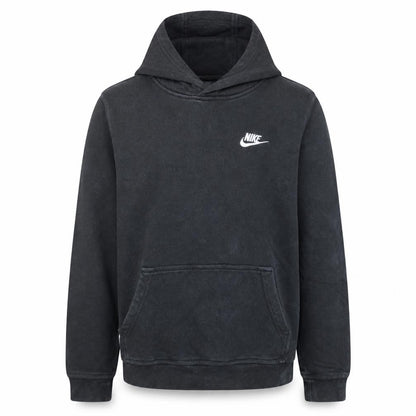 Nike Boys Black XL Pullover Hoodie Fleece Sweatshirt with Logo