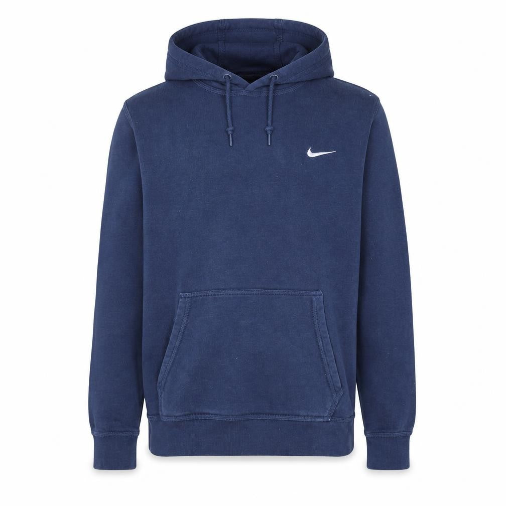 Nike Men's Blue Pullover Hoodie L Regular Fit Sports Fleece