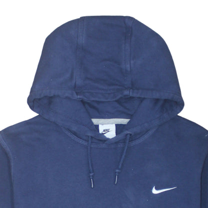 Nike Men's Blue Pullover Hoodie L Regular Fit Sports Fleece