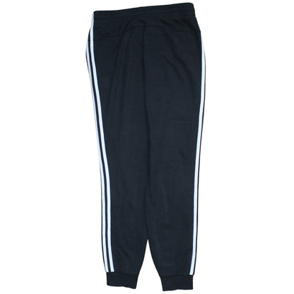 Adidas Womens Black 12-14 Jogger Sweatpants with Stripes